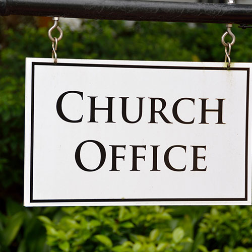 Church Office Custom Signs in Brantford, FL