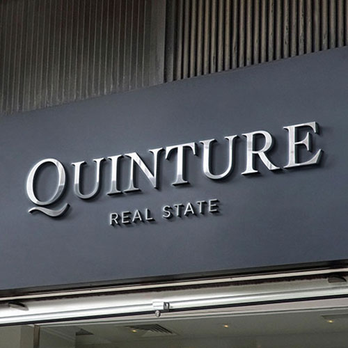 Quinture Real State Outdoor Signs in Brantford, FL